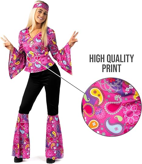 Photo 1 of 3XL Morph - Disco Costumes for Women - 70's Costumes for Women - Disco Outfits for Women - Hippie Costume Women - 70's Outfits