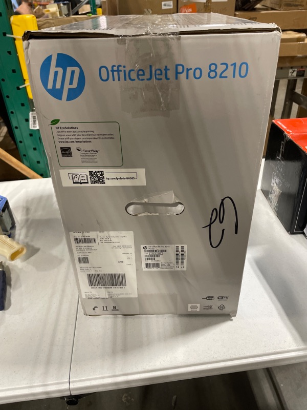 Photo 2 of HP OfficeJet Pro 8210 Wireless Color Printer (D9L64A) with and Instant Ink $5 Prepaid Code Printer + Instant Ink