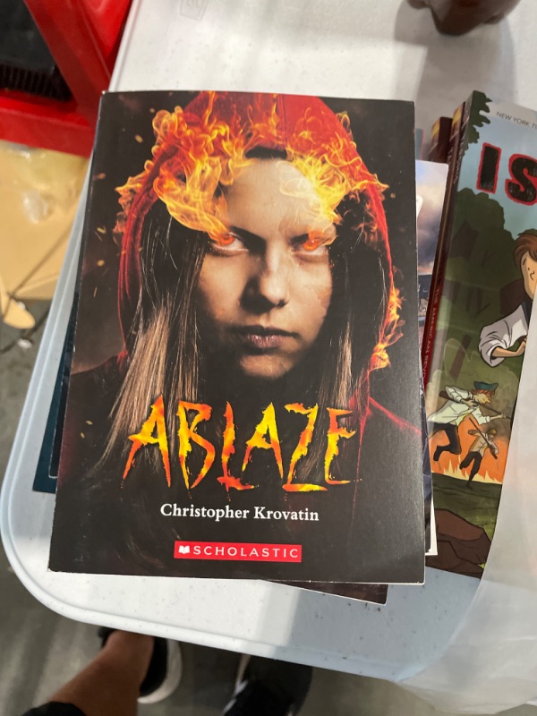 Photo 2 of Ablaze (Scholastic Best Seller)