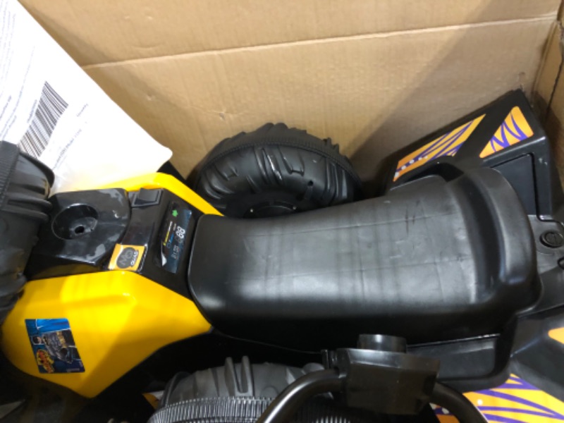 Photo 3 of ***MISSING CHARGER*** 
Kid Motorz Monster Quad in Black (12V) (Model: 1310)