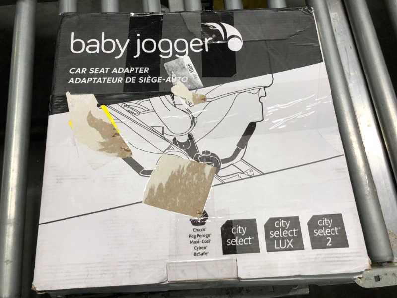 Photo 1 of Baby Jogger Chicco/Peg Perego Car Seat Adapter for City Select and City Select LUX Strollers, Black, 1 count Select/Premier/Single/Chicco/Peg Perego/Maxi Cosi