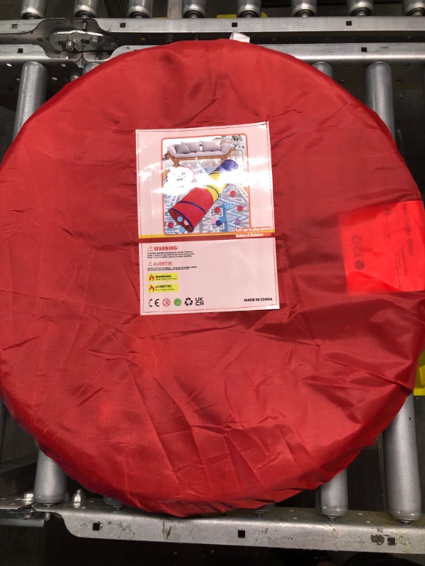Photo 1 of Hide N Side 6ft Crawl Through Play Tunnel Toy, Pop up Tunnel for Kids Toddlers Dogs Babies Infants & Children Gift Indoor & Outdoor Action Toy Tunnel 6 Foot