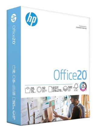 Photo 1 of HP Printer Paper | 8.5 x 11 Paper | Office 20 lb | 3 Ream Case - 1500 Sheets | 92 Bright | Made in USA - FSC Certified | 112090C 3 Ream | 1500 Sheets Letter (8.5 x 11)