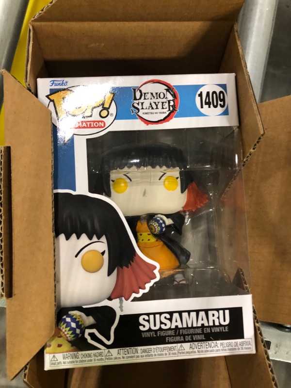 Photo 3 of Funko Pop! Animation: Demon Slayer - Susamaru with Chase (Styles May Vary)