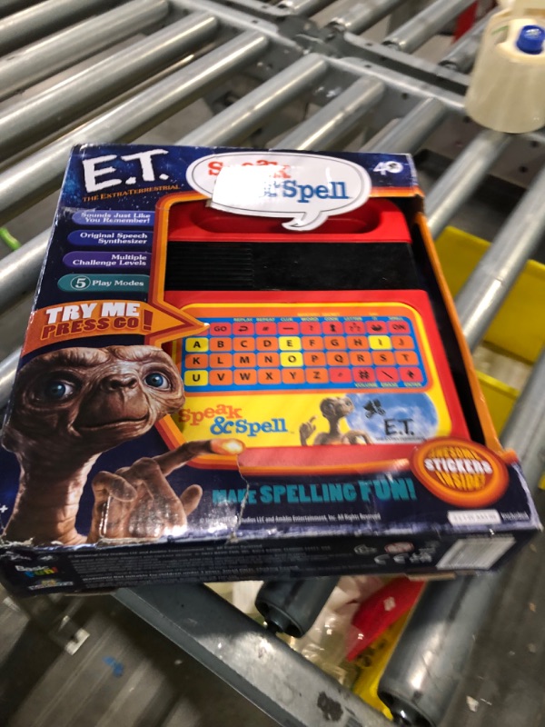 Photo 2 of Basic Fun Speak and Spell E.T. 40th Anniversary Edition Amazon Exclusive, 7-18 years