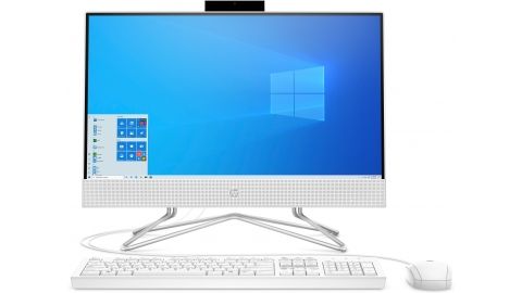 Photo 1 of HP All-in-One Desktop PC, 11th Gen Intel Core i5-1135G7 Processor, 8 GB RAM, 512 GB SSD Storage, Full HD 23.8” Touchscreen, Windows 10 Home, Remote Work Ready, Mouse and Keyboard 

**needs to be factory reset***