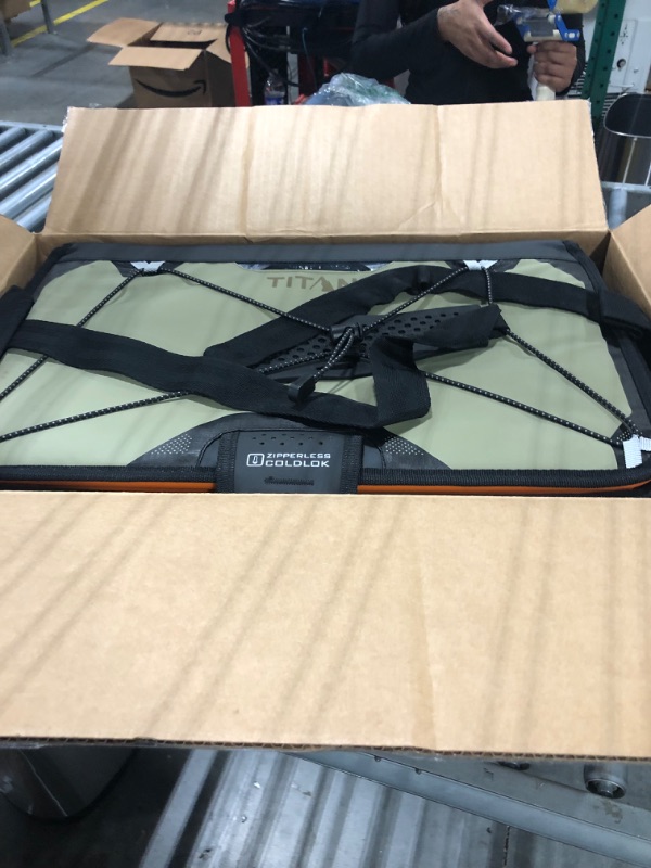 Photo 1 of Arctic Zone Titan Deep Freeze Zipperless Hardbody Coolers - Sizes: 9, 16, 30 and 48 Can - Colors: Navy, Moss, Process Blue, Pine, Citrus, Gray, Blue Lagoon Moss 30 Can
