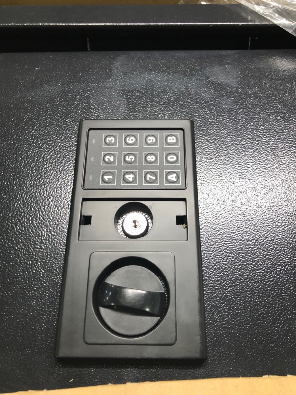 Photo 3 of 29.53" Tall Fireproof Wall Safes Between the Studs 16" Centers, Electronic Hidden Safe with Removable Shelf, Home Safe for Firearms, Money, Jewelry, Passport