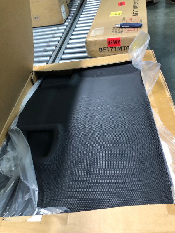 Photo 2 of BASENOR Tesla Model Y Floor Mats 3D Three-Layer All-Protection Waterproof Floor Liner Fits Tesla Model Y 2020 2021 2022 2023 Model Y