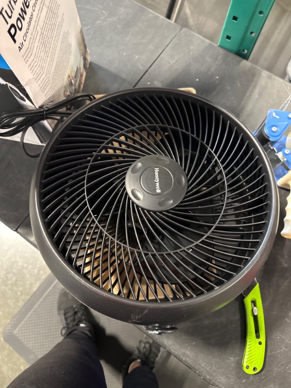 Photo 3 of **Stand is broken** 12 in. 3 Speed Whole Room Circulator Floor Fan