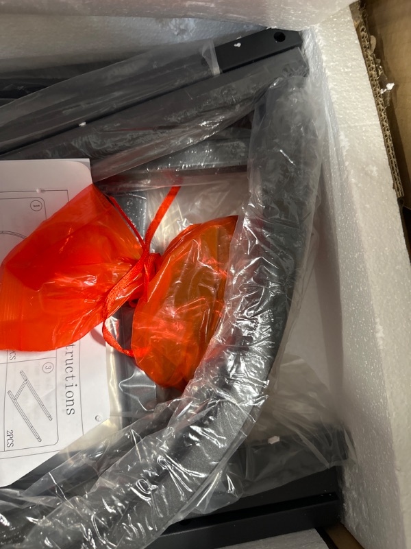 Photo 1 of Tribesigns 4-Tier Open Bookshelf, 70.8" Wood Bookcase Storage Shelves with Metal Frame, Freestanding Display Rack Tall Shelving Unit for Office, Bedroom, Living Room, Easy Assembly (Black, 1PC) 1PC Black