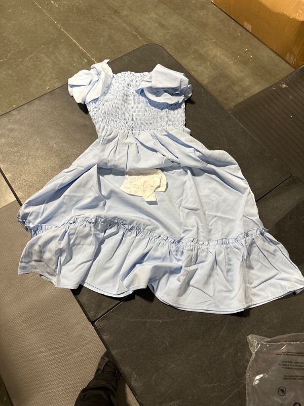 Photo 1 of blibean Tween Girls Elegant Dress 3XL Light Blue