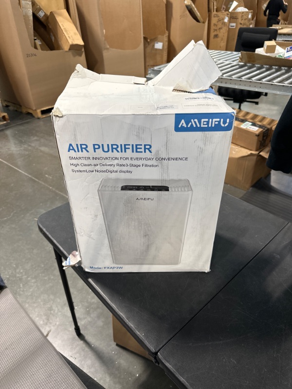 Photo 2 of AMEIFU Air Purifiers for Home Large Room up to 1740ft² with Washable Fliter Cover, Hepa Air Purifiers, H13 True HEPA Air Filter for Wildfires, Pets Hair, Dander, Smoke, Pollen, 3 Fan Speeds, 5 Timer, Sleep Mode 15DB Air Cleaner