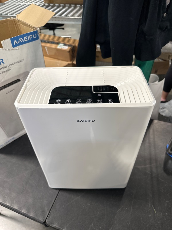 Photo 3 of AMEIFU Air Purifiers for Home Large Room up to 1740ft² with Washable Fliter Cover, Hepa Air Purifiers, H13 True HEPA Air Filter for Wildfires, Pets Hair, Dander, Smoke, Pollen, 3 Fan Speeds, 5 Timer, Sleep Mode 15DB Air Cleaner