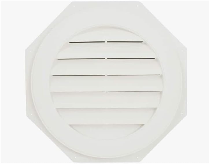 Photo 1 of 16 inch Round Gable Vent 2 Piece - White