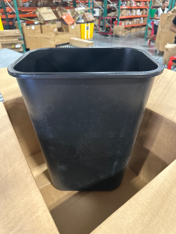 Photo 3 of RCP295700BK - Deskside Plastic Wastebasket