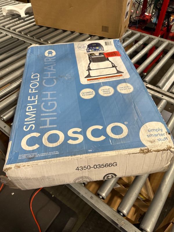 Photo 1 of Cosco Simple Fold High Chair, Comet Comet 28.5x23.5x38.7 Inch (Pack of 1)