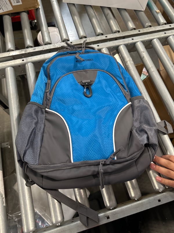 Photo 2 of Amazon Basics Sport Laptop Backpack - Blue