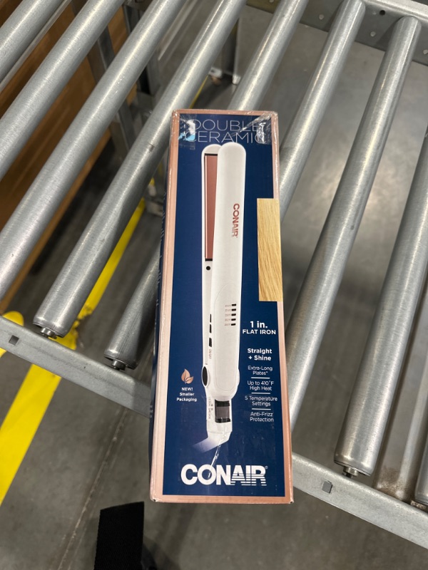 Photo 3 of Conair Double Ceramic Flat Iron, 1-inch Double Ceramic 1-inch