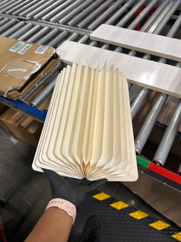Photo 1 of 4Pcs Round Cylinder Pedestal Stands, Cardboard Vases for Engagement, Wedding Centerpieces, Foldable Paper Flower Stand, Cream White Pedestal Stand for Birthday Party Decorations, D12" (S+M+L+XL) Cream White 22 Folds (S+M+L+XL)