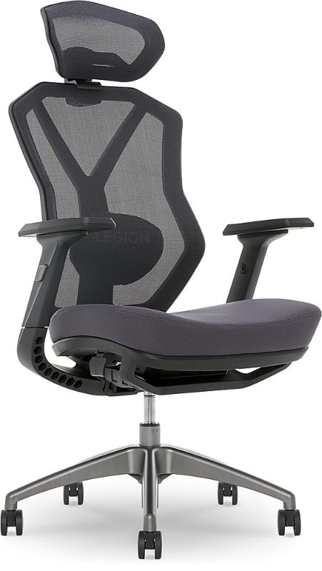 Photo 1 of Lenovo - Legion Mesh Gaming Chair - Space Gray