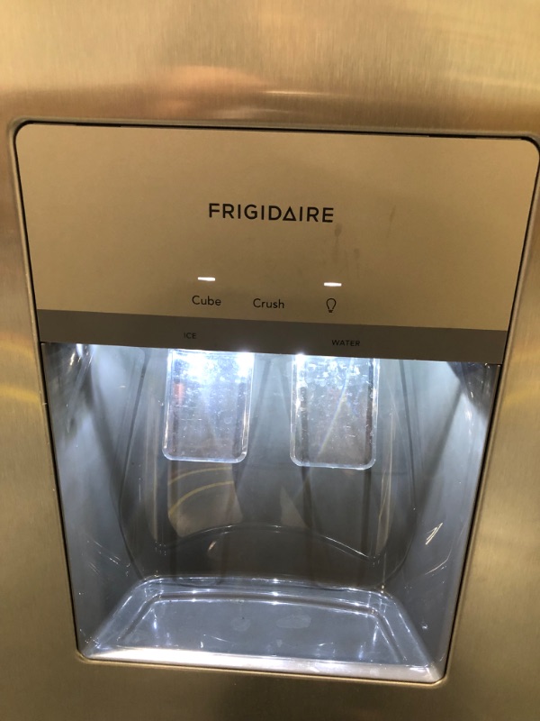 Photo 1 of Frigidaire 25.6 Cu. Ft. 36" Standard Depth Side by Side Refrigerator