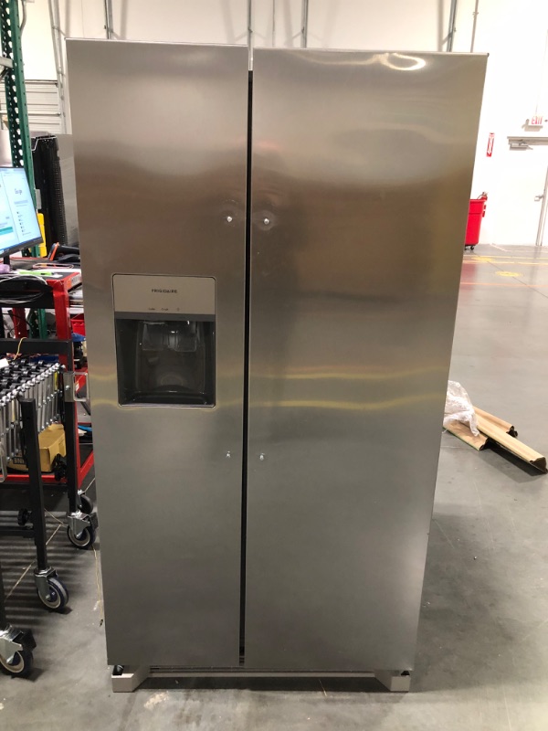 Photo 1 of Frigidaire 25.6 Cu. Ft. 36" Standard Depth Side by Side Refrigerator