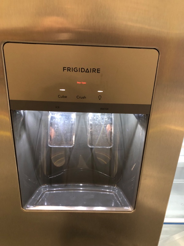 Photo 8 of Frigidaire 25.6 Cu. Ft. 36" Standard Depth Side by Side Refrigerator