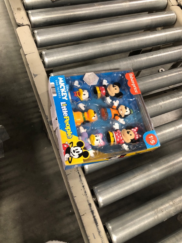 Photo 3 of Fisher-Price Little People Toddler Toys Disney 100 Mickey & Friends Figure Pack with 6 Characters for Ages 18+ Months