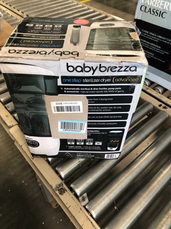 Photo 2 of Baby Brezza Baby Bottle Sterilizer and Dryer Advanced – Electric Steam Sterilization Machine – Universal Sterilizing for All Bottles: Plastic + Glass + Pacifiers + Breast Pump Parts - HEPA Filtration