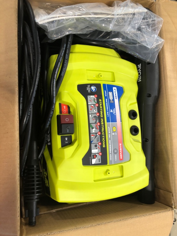 Photo 1 of 1800 PSI 1.2 GPM Cold Water Electric Pressure Washer