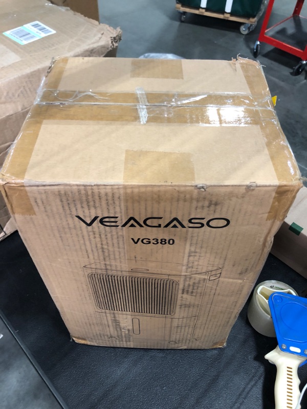 Photo 1 of 30 Pint Dehumidifiers for Home with Drain Hose, VEAGASO 2,500 Sq.Ft Dehumidifier for Basement, Large Room, Bathroom, Three Operation Modes, Intelligent Humidity Control, Dry Clothes, 24HR Timer