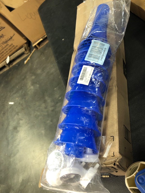 Photo 1 of Honoson 8 Pieces Collapsible Stadium Horn 24 Inch Plastic Trumpet Vuvuzela Horn Blow Horn Noisemakers for Sporting Events Graduation Games School Sports Party Supplies Favors Accessories (Blue)