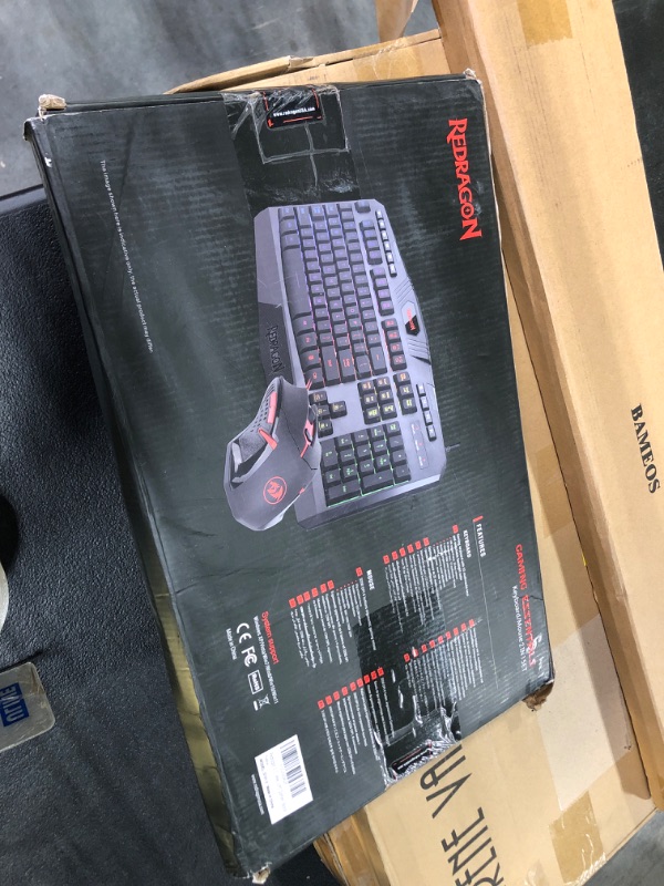 Photo 2 of Redragon S101 Gaming Keyboard, M601 Mouse, RGB Backlit Gaming Keyboard, Programmable Backlit Gaming Mouse, Value Combo Set [New Version] Black