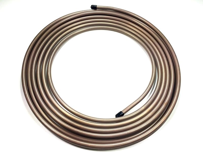 Photo 1 of The Stop Shop Roll of 3/8" Copper Nickel Fuel / Transmission Line (.375) 25 Feet