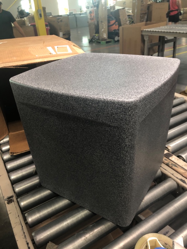 Photo 1 of Aqua Outdoors - Small Side Table - for Inside Pool, Sun Shelf & Patio Surfaces - Designed for Shallow Shelves Up to 10” - Compatible with All Pool Types - Poolside & Sun Deck Tanning - Gray Granite