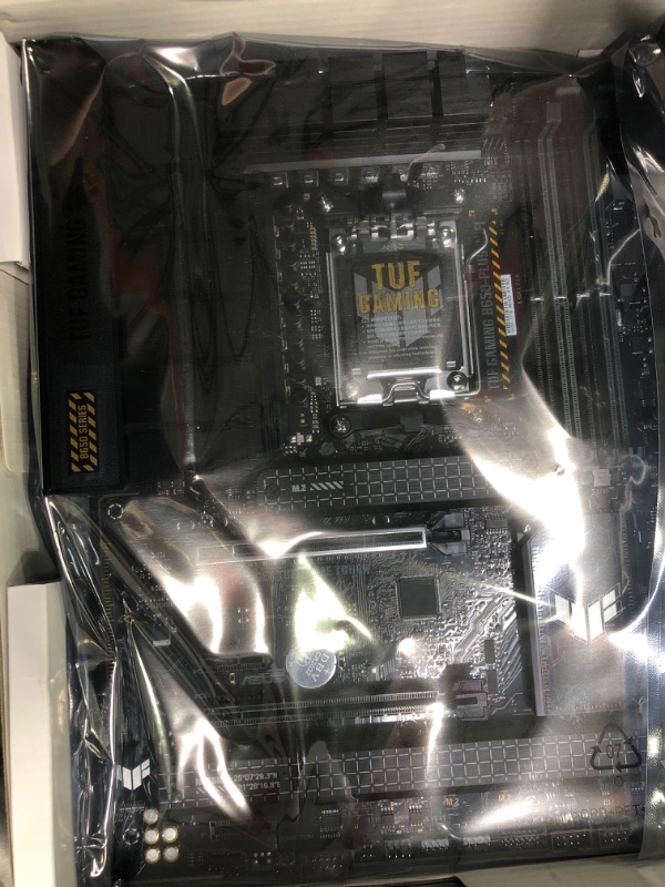 Photo 1 of ASUS TUF Gaming B650-PLUS WiFi Socket AM5 (LGA 1718) Ryzen 7000 ATX Gaming Motherboard(14 Power Stages, PCIe® 5.0 M.2 Support, DDR5 Memory, 2.5 Gb Ethernet, WiFi 6, USB4® Support and Aura Sync)