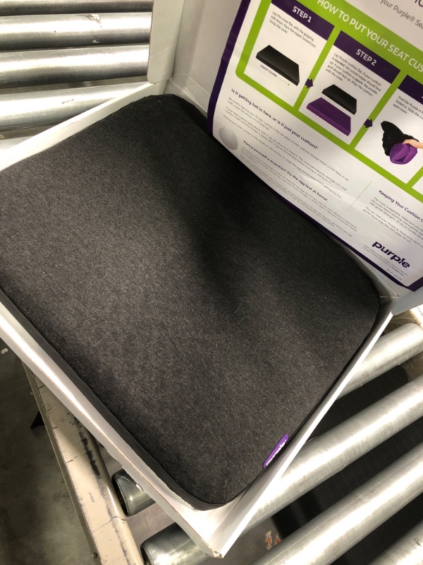 Photo 1 of Purple Royal Seat Cushion - Seat Cushion for The Car Or Office Chair - Temperature Neutral Grid