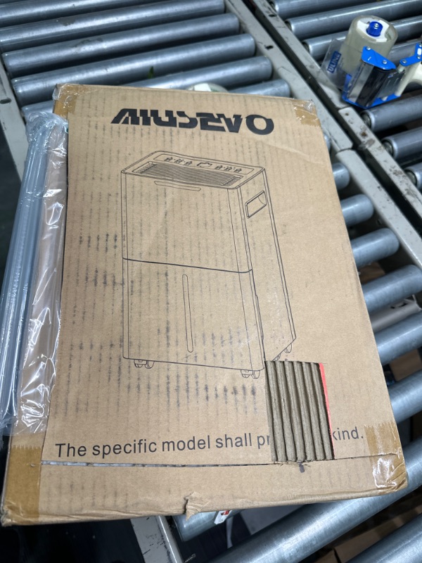 Photo 2 of 4,500 Sq. Ft Dehumidifier for Basements and Home, Aiusevo 50 Pint Dehumidifiers with Drain Hose Ideal for Large Room, Bedroom, Quietly Removes Moisture, 3 Modes Deshumidificador, Child Lock, 24H Timer B09T9GLLW5, AIUAS320-US-WI01