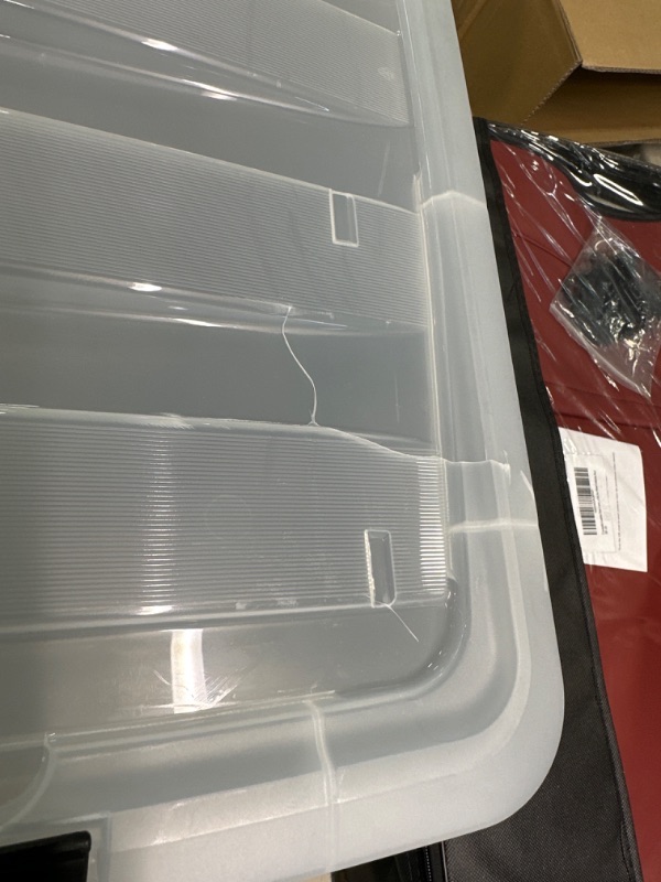 Photo 1 of 22x16x12 plastic storage containers
