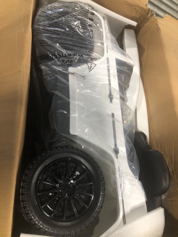 Photo 1 of Best Ride On Cars Mercedes G-Wagon 3 in 1 Push Car, White