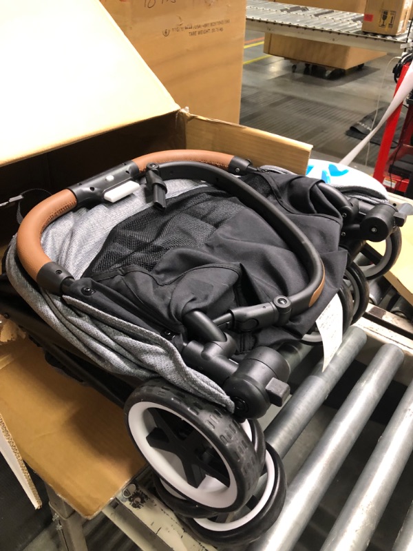 Photo 1 of Evenflo GOLD Otto Self-Folding Stroller, Baby Carriage, Lightweight Stroller, Compact, Gravity Fold, Automatic, Fits Infant Car Seat, Baby Carriages, Light Stroller, Lightweight Travel Strollers Moonstone