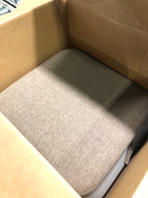 Photo 3 of ABLIOACA Chair Cushion Memory Foam Non-Slip Kitchen Cushion and Dining Chair Cushion Detachable with Machine Washable Cover 16.5 x 16.2 x 1.5 Inches (Deep Khaki)