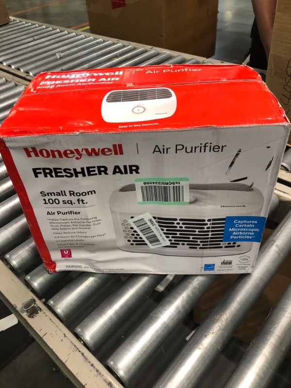 Photo 1 of Honeywell HHT270 Air Purifier, Small Rooms (100 sq. ft.) White HEPA Air Purifiers