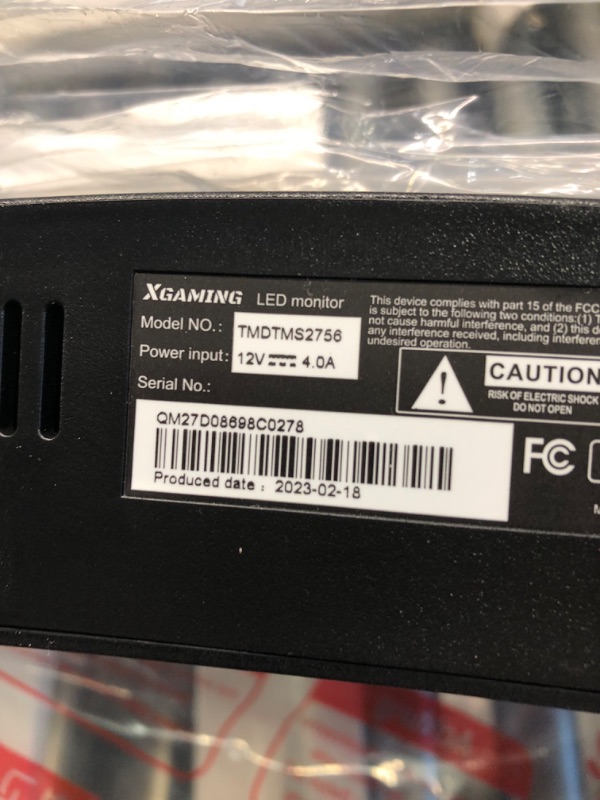 Photo 3 of XGaming 27 Inch Curved Gaming Monitor 144Hz/165Hz,QHD 2560 x 1440p 2K Computer PC Monitor HDR 16:9 Wide Display,FreeSync,1ms Response,1500R Curved Eye Care Screen Built-in Speakers,HDMI DisplayPort 27 inch Curved Monitor 165Hz QHD 