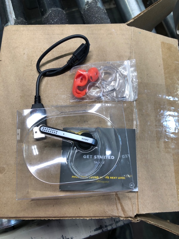 Photo 1 of Jabra Talk 45 Bluetooth Headset for High Definition Hands-Free Calls with Dual Mic Noise Cancellation, 1-Touch Voice Activation and Streaming Multimedia
