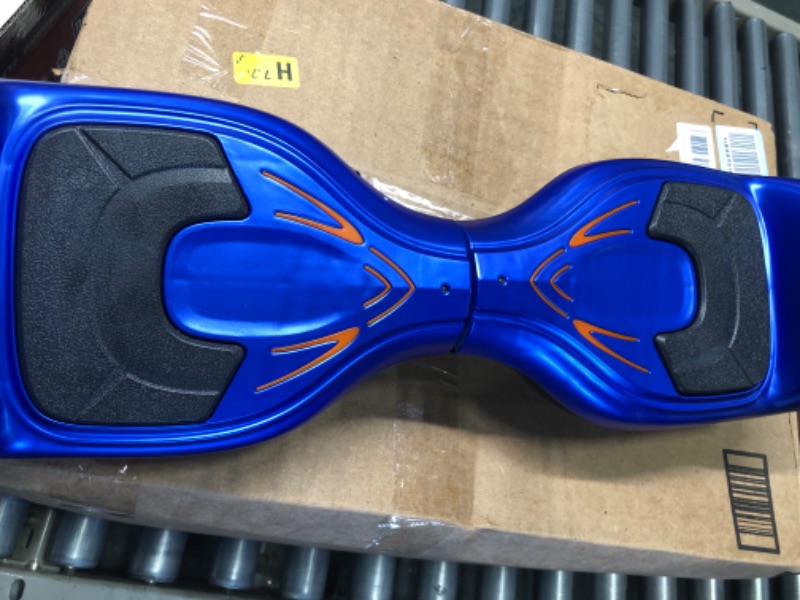 Photo 4 of Bluetooth Hoverboard with Pearl Skin, 6.5" Self Balancing Scooter with Wireless Speaker for Music, with LED Light up Pedal and Wheels for Funs