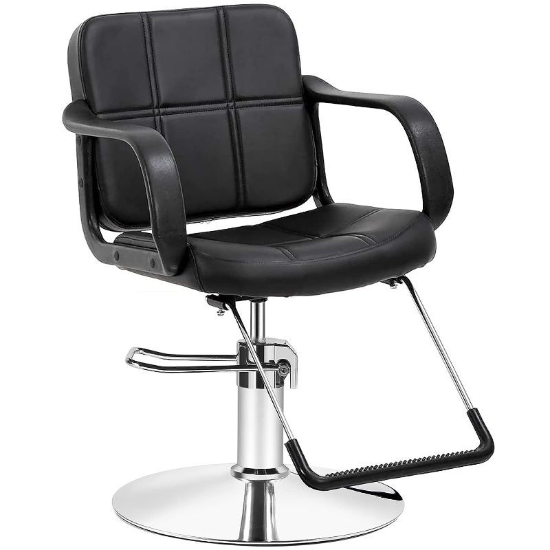 Photo 1 of Artist Hand Hydraulic Barber Chair Salon Chair for Hair Stylist Tattoo Chair Shampoo Salon Equipment