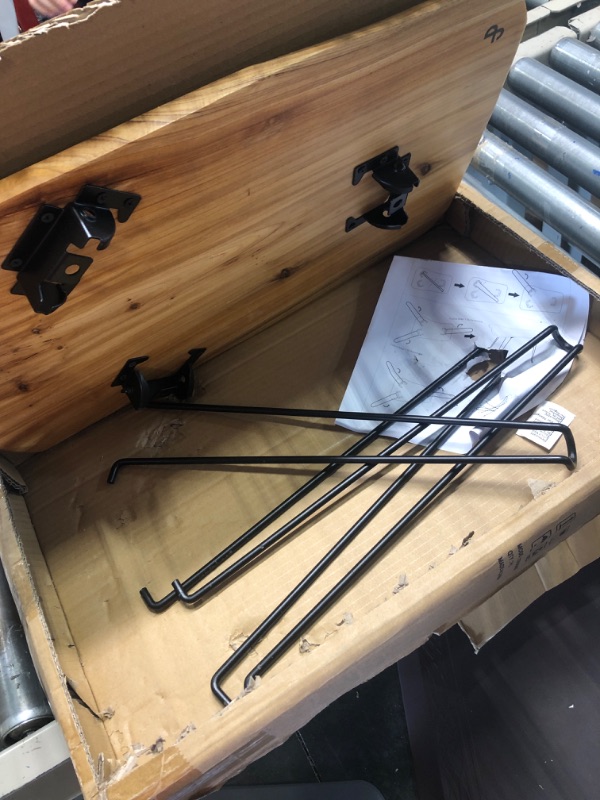 Photo 1 of [PJ Collection] Live Edge Foldable Table, Natural Fir Root Table Top, Foldable Table Legs, Lightweight Table, No Tool Assembly

***MANUFACTURER PICTURE DIFFERS FROM THE ACTUAL PRODUCT***