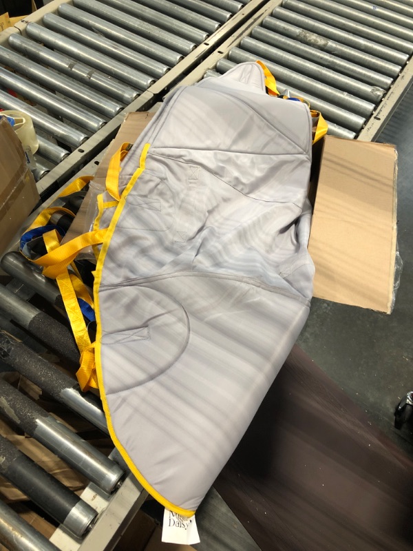 Photo 1 of Hoyer Lift Sling Patient Lift Slings - U Shape Divided Leg Sling with Head Support for Safe and Easy Patient Transfer - Supports up to 500 lbs Medium
